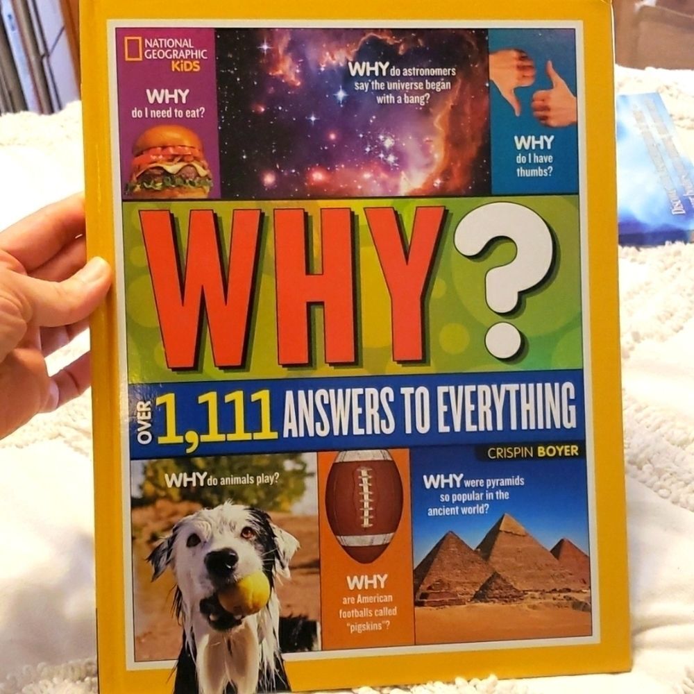National Geographic kids Why hardcover curiosity educational book